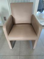 6 stoelen met wieltjes in kunstleder, Huis en Inrichting, Stoelen, Ophalen, Gebruikt, Overige kleuren, Vijf, Zes of meer stoelen