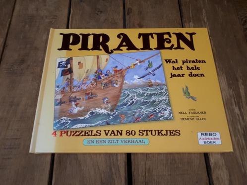 Boek met puzzels: Wat piraten het hele jaar doen, Kinderen en Baby's, Speelgoed | Kinderpuzzels, Zo goed als nieuw, 6 jaar of ouder