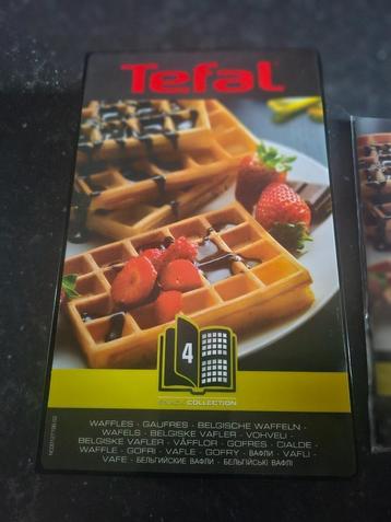 Plaque gaufres Tefal snack collection, Electroménager, Enlèvement, Assiettes lavables au lave-vaisselle, Neuf