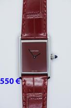 Cartier Tank Must Red horloge, Handtassen en Accessoires, Horloges | Heren, Nieuw, Ophalen of Verzenden, Polshorloge