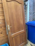 Massief houten binnendeur, Porte intérieure, Enlèvement, Bois, 200 à 215 cm