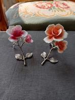 Tinnen antieke bloemen, Ophalen of Verzenden