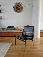 Vintage midcentury fauteuil / zetel / retro, Metaal, Minder dan 75 cm, Vintage midcentury, Zo goed als nieuw