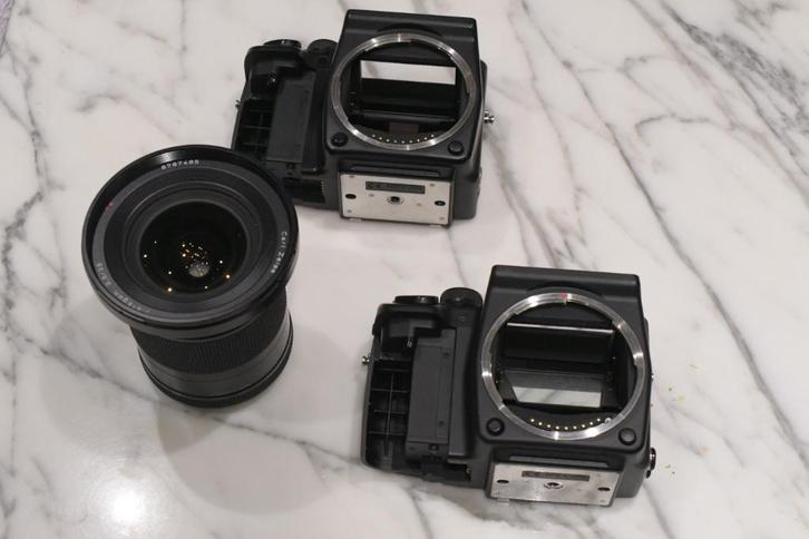 Contax 645 2X en Distagon 34mm/ f3.5, Verzamelen, Foto-apparatuur en Filmapparatuur, Fototoestel, 1980 tot heden, Ophalen of Verzenden