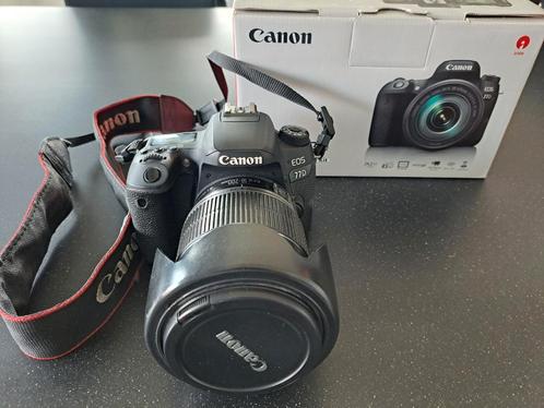 Canon EOS 77D, Audio, Tv en Foto, Fotocamera's Digitaal, Zo goed als nieuw, Spiegelreflex, Canon, 8 keer of meer, Ophalen of Verzenden