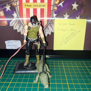 g.i.joe gi joe gijoe 25th crocmaster 2008 beschikbaar voor biedingen