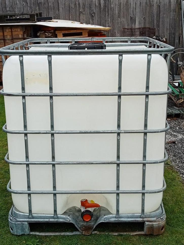IBC container ,watervast,waterton, Doe-het-zelf en Bouw, Containers, Ophalen