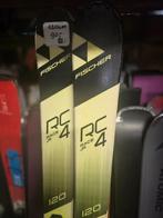 120cm FISCHER RC4 RACE JR (KINDER SKIS), Sport en Fitness, Fischer, 100 tot 140 cm, Ophalen of Verzenden, Zo goed als nieuw