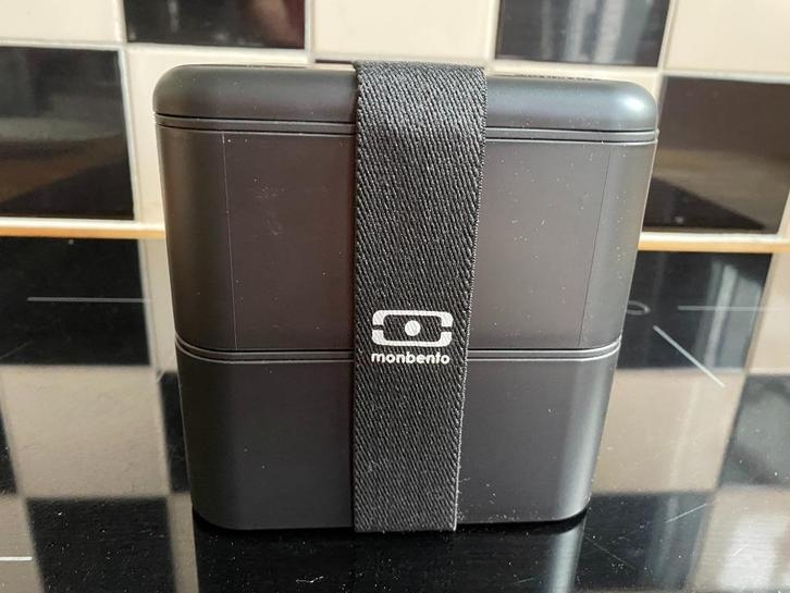 Monbento - Bento Box Square - Lunchbox met vakken, Huis en Inrichting, Keuken | Tupperware, Nieuw, Bus of Trommel, Ophalen of Verzenden