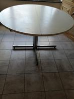 Ronde tafel en 4 stoelen, Huis en Inrichting, Ophalen, Vijf personen of meer, 150 tot 200 cm, Modern