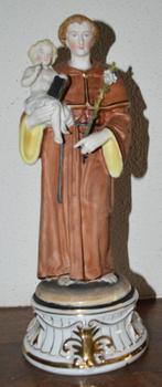 Sint Antonius van Padua, 31 cm Andenne, Antiek en Kunst, Ophalen of Verzenden
