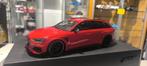 Audi RS4 Avant B9 ABT Misano Red 1/18 Gt-spirit, Ophalen of Verzenden, Zo goed als nieuw, Auto, Overige merken