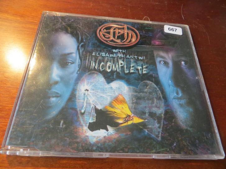 FISH (MARILLION) WITH ELISABETH ANTWI- CD SINGLE INCOMPLETE, Cd's en Dvd's, Cd Singles, Gebruikt, Rock en Metal, 1 single, Maxi-single