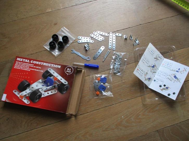 Raceauto Topeq Metalen Bouwpakket ,nieuw, Auto diversen, Raceauto's