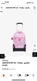 Sac/chariot d'école Kipling comme NEUF, Enlèvement, Comme neuf