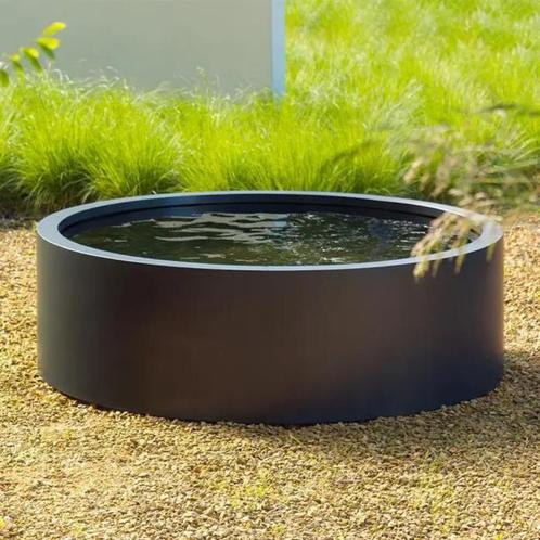 aluminium ronde vijver/ kant en klaar / elke ral-kleur, Tuin en Terras, Vijvers, Nieuw, Verzenden