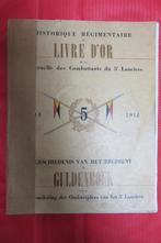 Boek: Geschiedenis van de 5de Lansiers, Gelezen, Niet van toepassing, Ophalen of Verzenden, Landmacht