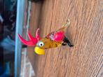 Rijkkleurige Murano papegaai/ parrot beeldje, Antiek en Kunst, Ophalen of Verzenden