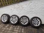 BMW Banden en velgen 225 55 17, Auto-onderdelen, Banden en Velgen, Gebruikt, Banden en Velgen, 17 inch, Personenwagen