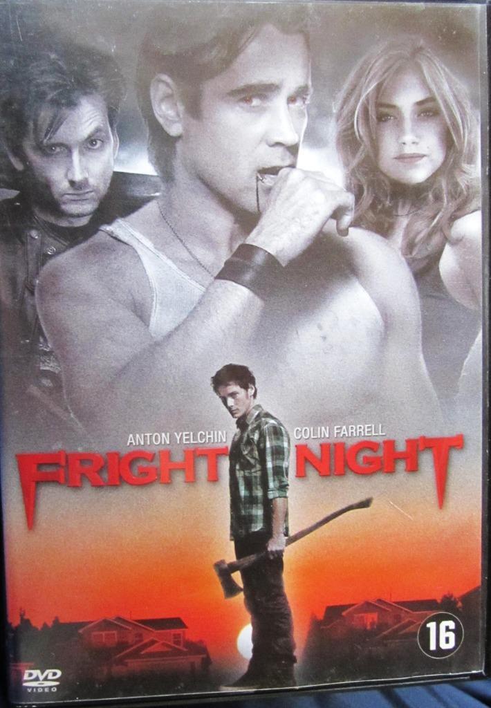 DVD HORROR- FRIGHT NIGHT, Cd's en Dvd's, Dvd's | Horror, Zo goed als nieuw, Vampiers of Zombies, Alle leeftijden, Ophalen of Verzenden