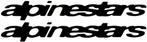 Alpinestars sticker set #7, Motoren, Accessoires | Stickers, Verzenden
