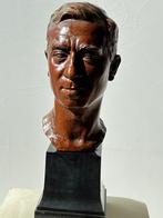1911 Charles SAMUEL buste brons J. PETERMANN St-Gilles BXL, Ophalen