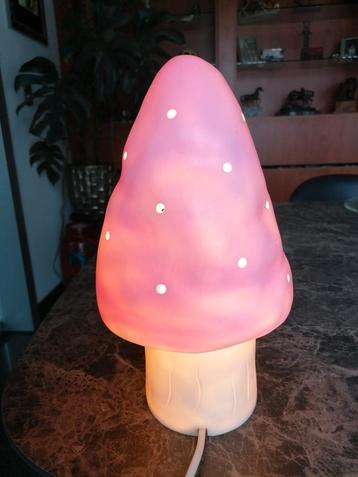 Belle lampe vintage Heico 63.208 couleur rose Allemagne. moi