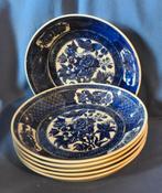 6 assiettes dessert creuse  tecla royal sphinx maastricht, Antiek en Kunst, Antiek | Keramiek en Aardewerk, Ophalen of Verzenden