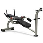 matrix abdominal crunch bench plate loaded, Sport en Fitness, Ophalen of Verzenden, Gebruikt