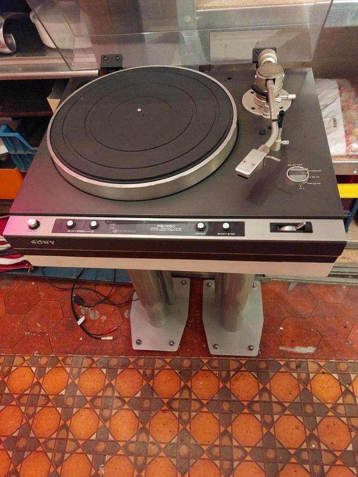 Sony PS-X60., TV, Hi-fi & Vidéo, Tourne-disques, Utilisé, Tourne-disque, Sony, Automatique, Enlèvement