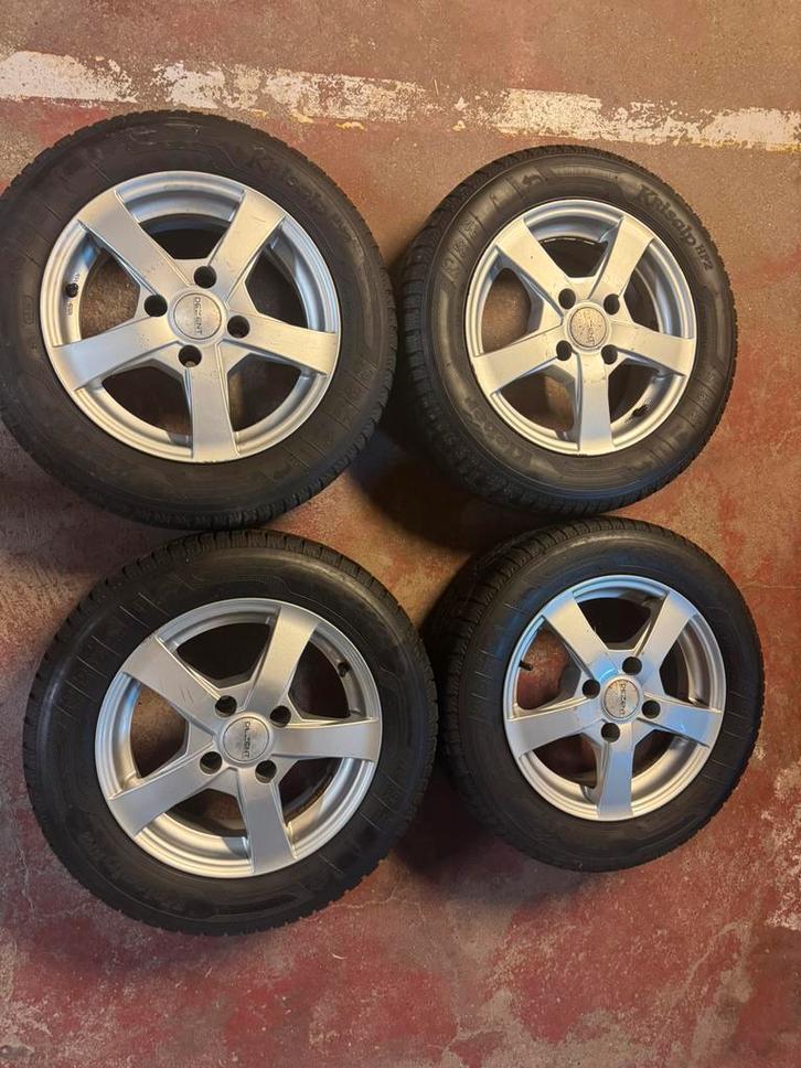 4 Krisalp HP2-banden met Decent velgen – 175/65 R14, Auto-onderdelen, Banden en Velgen, Band(en), Winterbanden, 14 inch, 175 mm