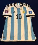 Argentinië Messi Voetbalshirt Origineel World Cup Qatar 2022, Envoi, Maillot