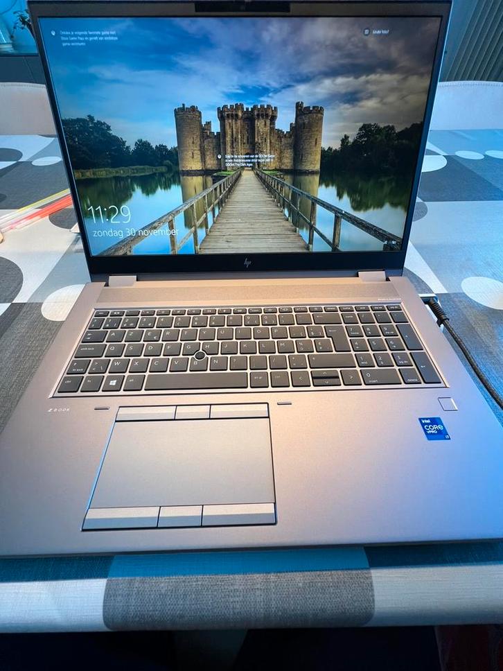 HP ZBook Fury 17 G8 High-End i7 • 64GB • RTX A3000 • 1TB SSD, Computers en Software, Windows Laptops, Zo goed als nieuw, SSD, Azerty