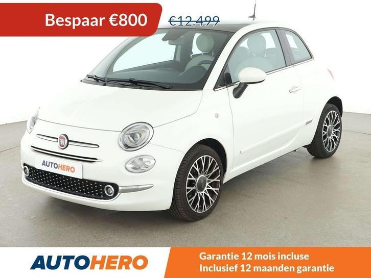 Fiat 500 1.2 Star (année de construction 2019), Autos, Fiat, Achat, ABS, Airbags, Air conditionné, Bluetooth, Ordinateur de bord