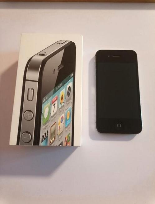 Apple IPhone 4s black 16gb- in Orginele Verpakking Collector, Telecommunicatie, Mobiele telefoons | Apple iPhone, Zo goed als nieuw
