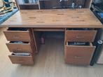 Antieke handgemaakte bureau, Huis en Inrichting, Ophalen, Gebruikt, Bureau
