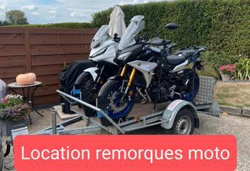 Location remorque moto quad Can am 