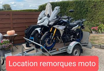 ② DE STOCK ! Remorque moto basculante STEMA - 251/128 — Remorques — 2ememain