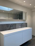 wastafel Corian, Huis en Inrichting, Ophalen, Gebruikt, Wasbak of Wastafel