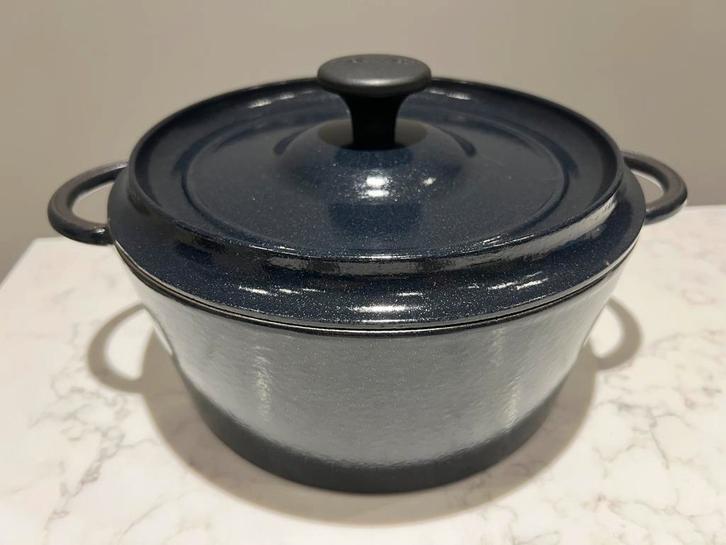 Nomar braadpan 24 cm Midnight Bleu uitstekende staat, Huis en Inrichting, Keuken | Potten en Pannen, Zo goed als nieuw, Koekenpan of Braadpan