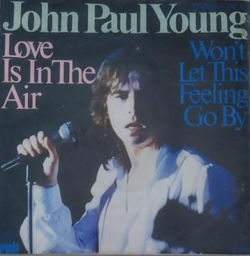 John Paul Young - Love is the air beschikbaar voor biedingen