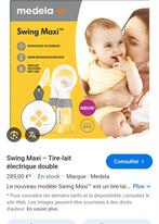 Tire-lait électrique double Medela Swing Maxi, Kinderen en Baby's, Babyvoeding en Toebehoren, Ophalen, Zo goed als nieuw, Borstkolf