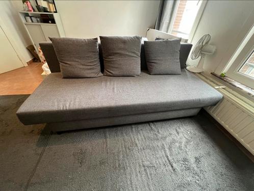 Asarum ikea slaapbank/slaapzetel., Huis en Inrichting, Slaapkamer | Slaapbanken, Gebruikt, 160 cm, 200 cm, Tweepersoons, Grijs