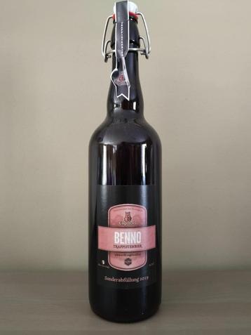 Unieke fles Oostenrijks Trappistenbier Engelszell Benno 75cl, Enlèvement ou Envoi, Comme neuf, Bouteille(s), Autres marques