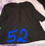 dames bloes maat 52 zwart, Vêtements | Femmes, Blouses & Tuniques, Comme neuf, Noir, Enlèvement