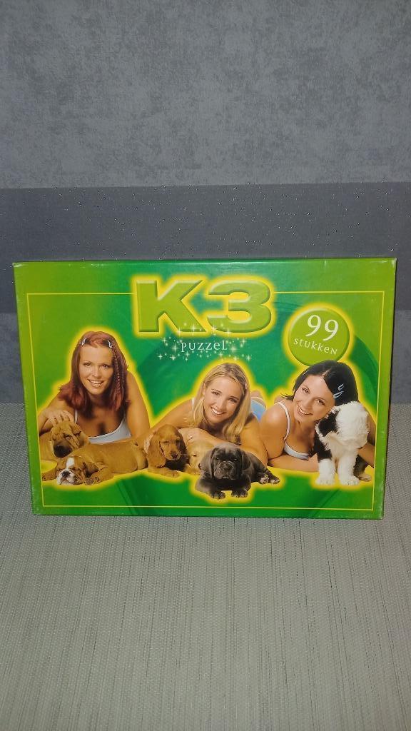 K3 puzzel, Kinderen en Baby's, Speelgoed | Kinderpuzzels, Gebruikt, Ophalen of Verzenden