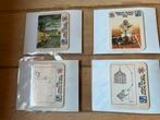Set van 34 (vierendertig) Stella Artois onderzetters - 1983, Verzamelen, Ophalen of Verzenden, Zo goed als nieuw, Viltje(s), Stella Artois