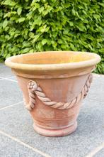 terracotta bloempot, Jardin & Terrasse, Pots de fleurs, Comme neuf, 25 à 40 cm, Jardin, Terracotta