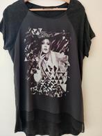 T-shirt in zwart/witte tinten maat M, Ophalen of Verzenden, Zo goed als nieuw, Maat 38/40 (M), Zwart