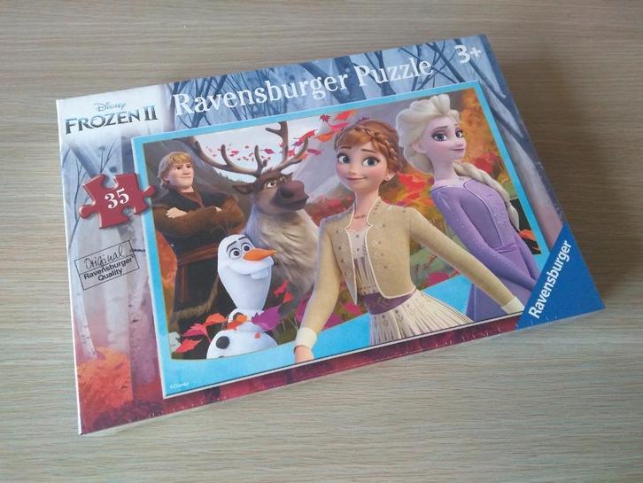 ✪ Nieuwe puzzel frozen 2 - 35st, Kinderen en Baby's, Speelgoed | Kinderpuzzels, Nieuw, 10 tot 50 stukjes, Ophalen of Verzenden